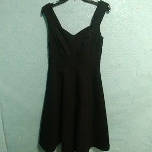 Torrid flowy black dress!